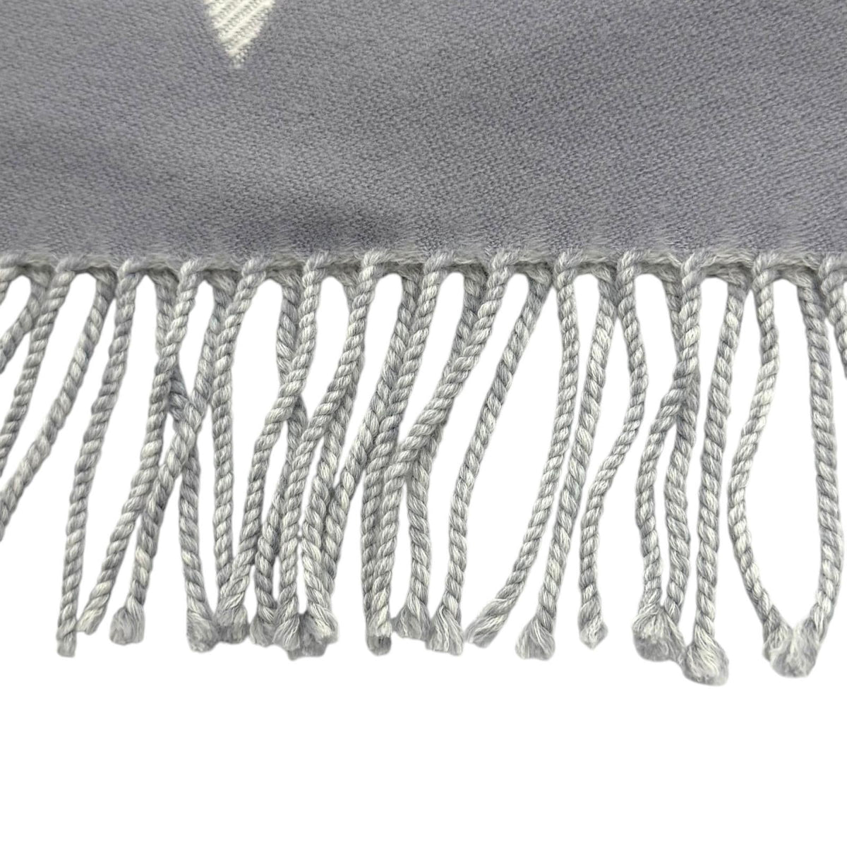 Excellent LOUIS VUITTON Scarf LV Essential Scarf Monogram fringe wool M77727