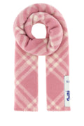 Burberry Unisex Embroidered Wool Scarf