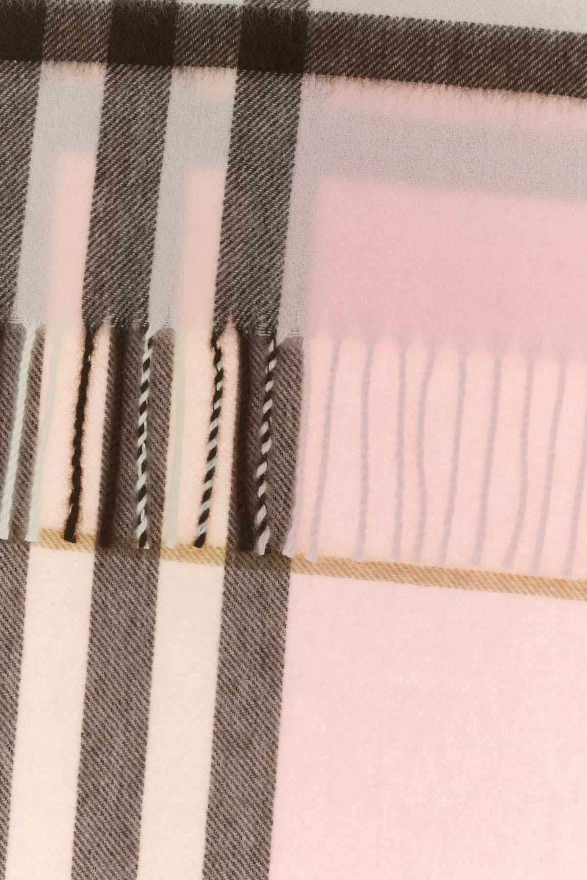Burberry Unisex Embroidered Cashmere Scarf