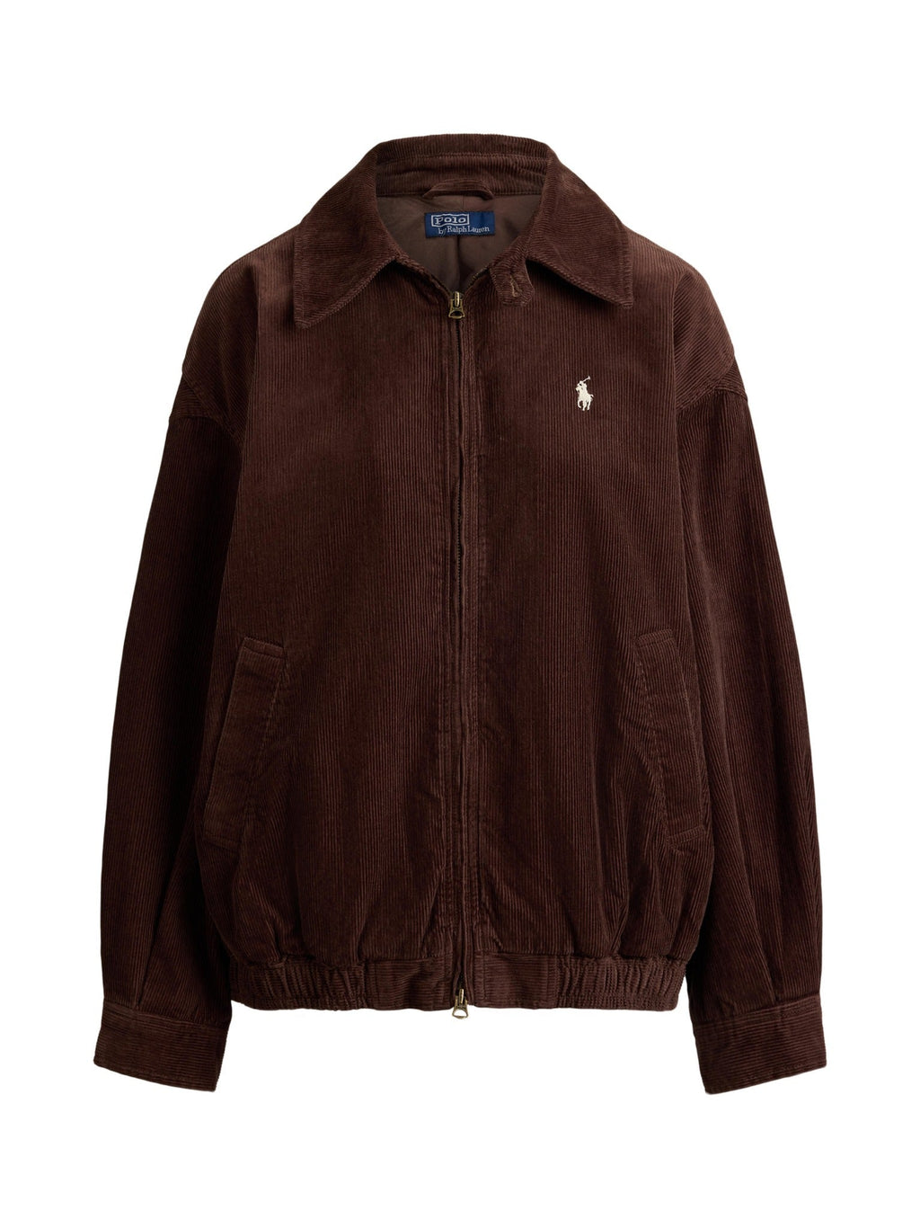 RALPH LAUREN WOMEN Cotton Corduroy Jacket Brown