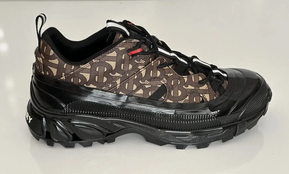 Burberry Arthur Mens Bridal Brown Leather Sneakers