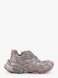Balenciaga Women Runner 2 Nylon Low-Top Sneakers With Leather Inserts