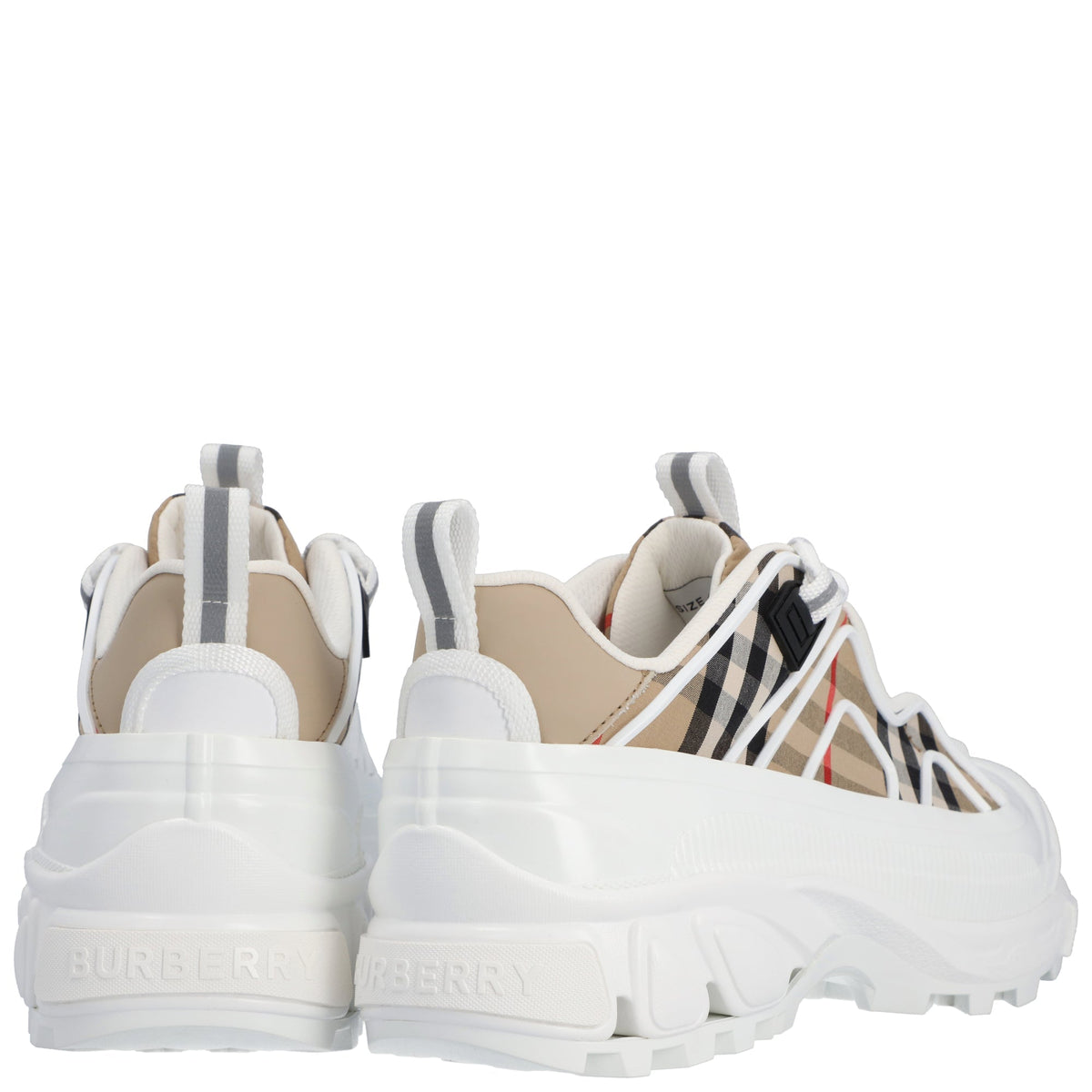 Arthur Sneakers In Check White