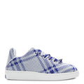 Burberry Box Checked Leather Sneakers
