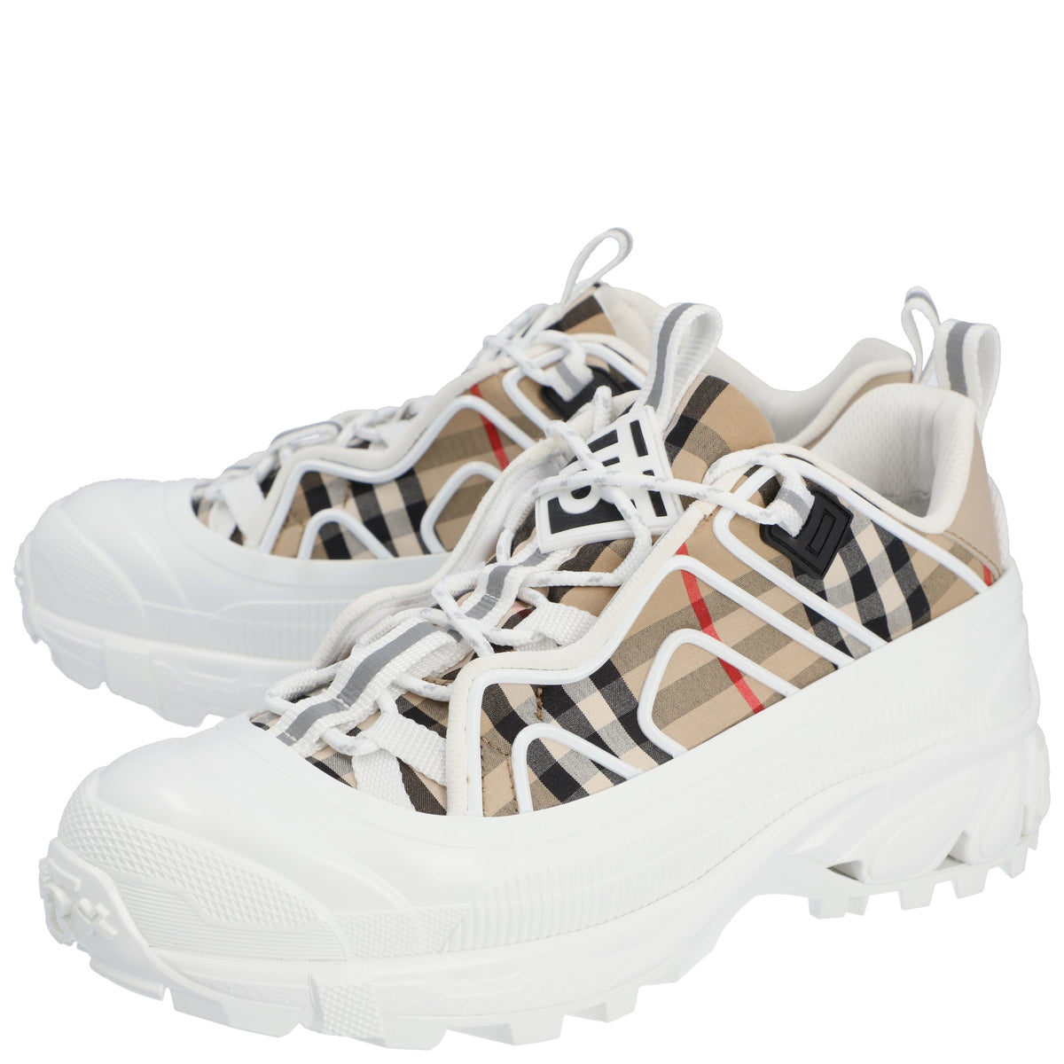 Arthur Sneakers In Check White