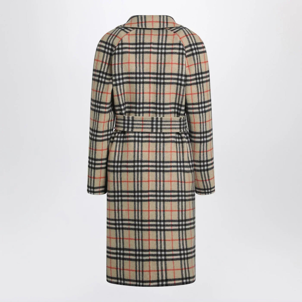Burberry - Sand reversible wool coat