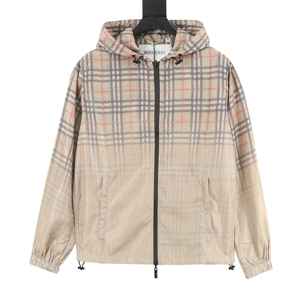 Burberry Vintage Check Hooded Jacket Archive Beige