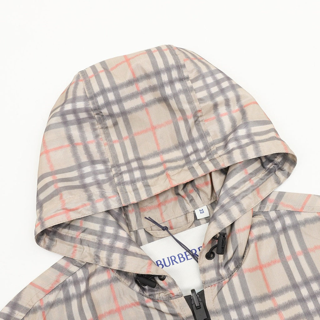 Burberry Vintage Check Hooded Jacket Archive Beige