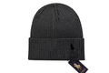 Polo Pony Logo Ribbed Knit Beanie, Charcoal Black Stretch Winter Hat 55‑59cm Adjustable 2.