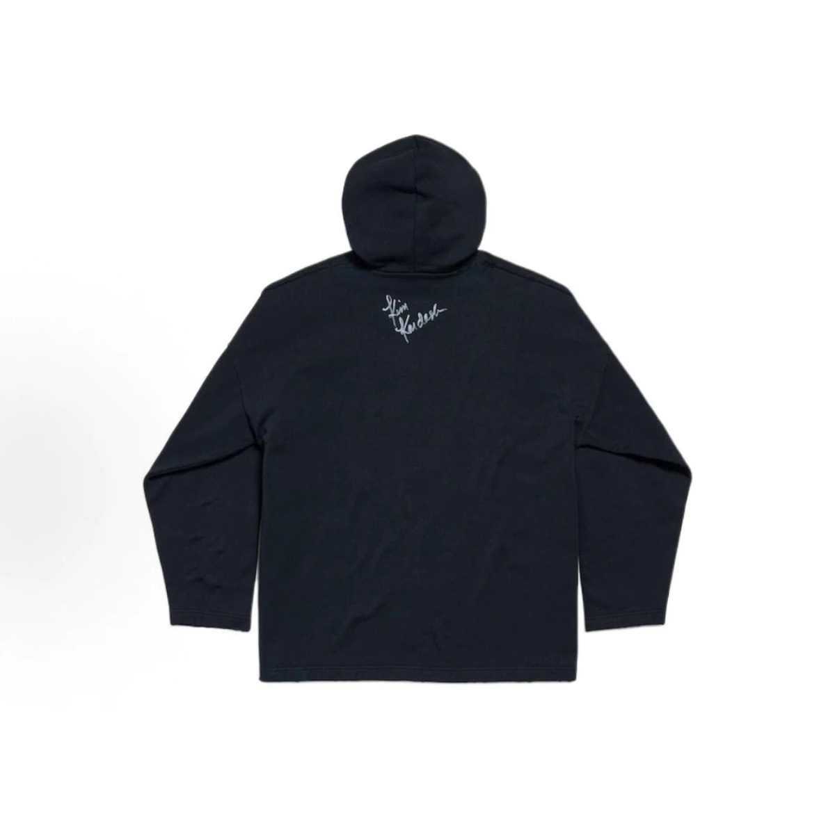 Balenciaga Kim Kardashian Graphic Hoodie Unisex Black