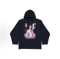 Balenciaga Kim Kardashian Graphic Hoodie Unisex Black