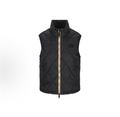 Burberry Quilted Gilet Vest, Black