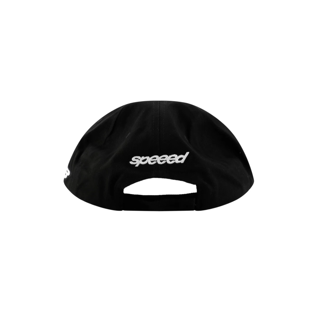 Balenciaga BLNCG SPEEED Logo Baseball Cap Unisex Black