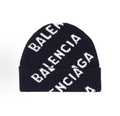 Balenciaga All‑Over Logo Beanie