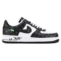 Louis Vuitton x Nike Air Force 1 Low Virgil Abloh  Black White Monogram
