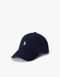 The Iconic Cotton Chino Ball Cap - Newport Navy/Cream Polo Player
