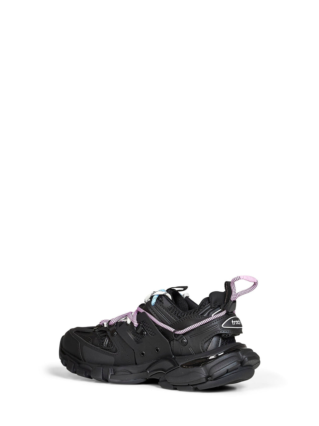 Balenciaga Women Black Track Trail Laces Sneakers