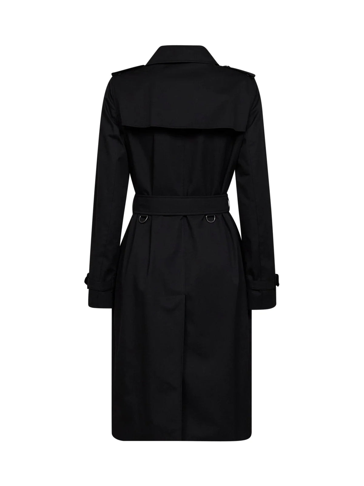 Burberry Kensington Trench Coat — Black