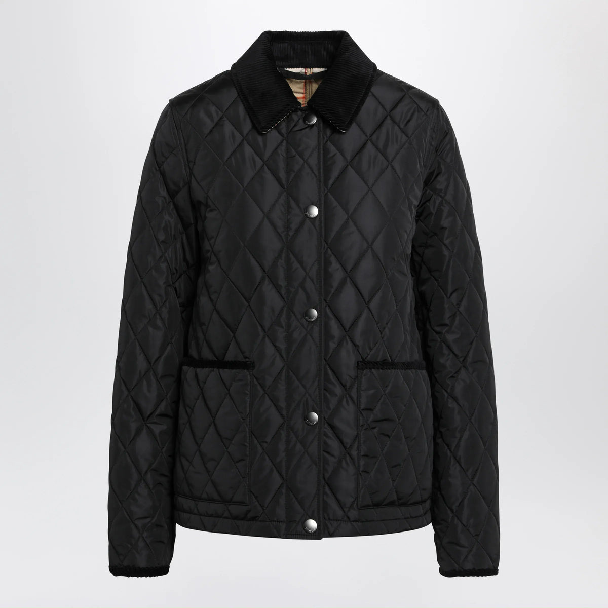 Burberry - Black quilted nylon jacket