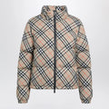 Burberry - Sand Check Ambleside Down Jacket