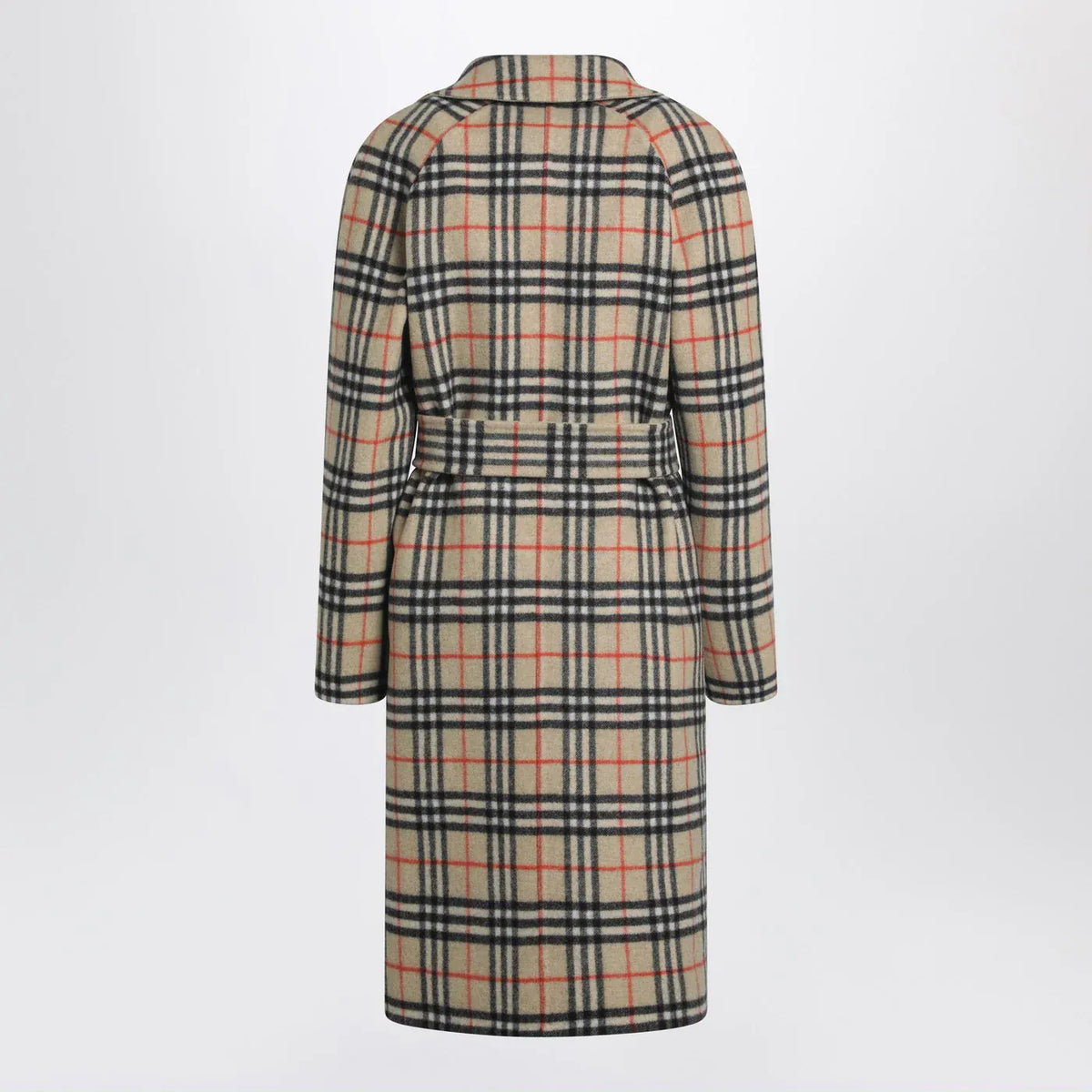 Burberry - Sand reversible wool coat