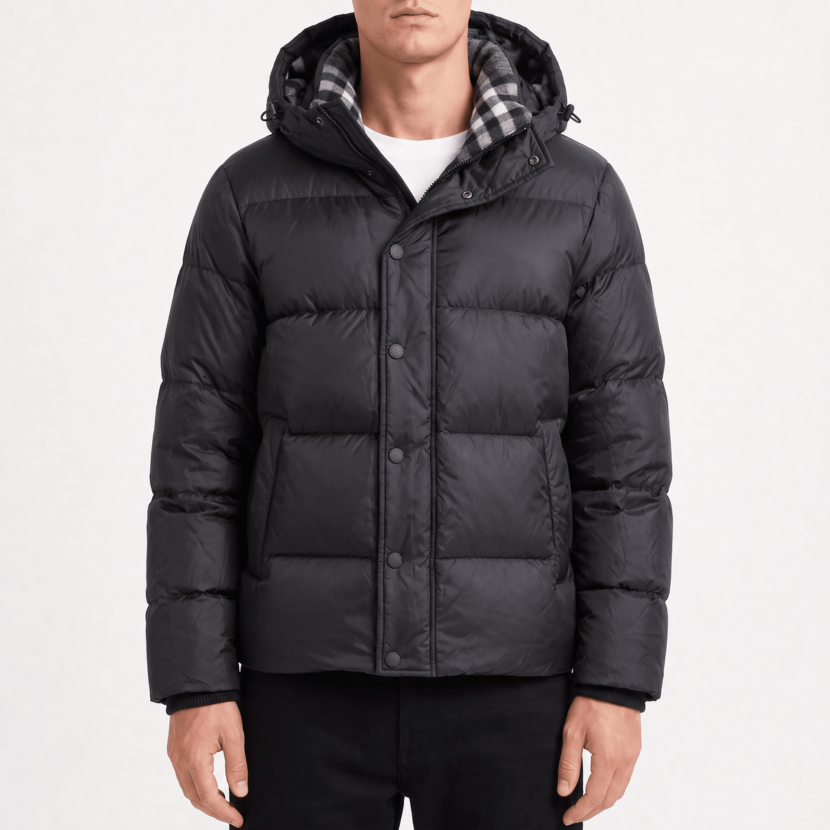 Burberry Halsby Puffer Down Jacket Black