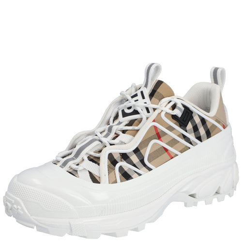Arthur Sneakers In Check White