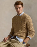 Polo Ralph Lauren — Cable-Knit Cotton Sweater